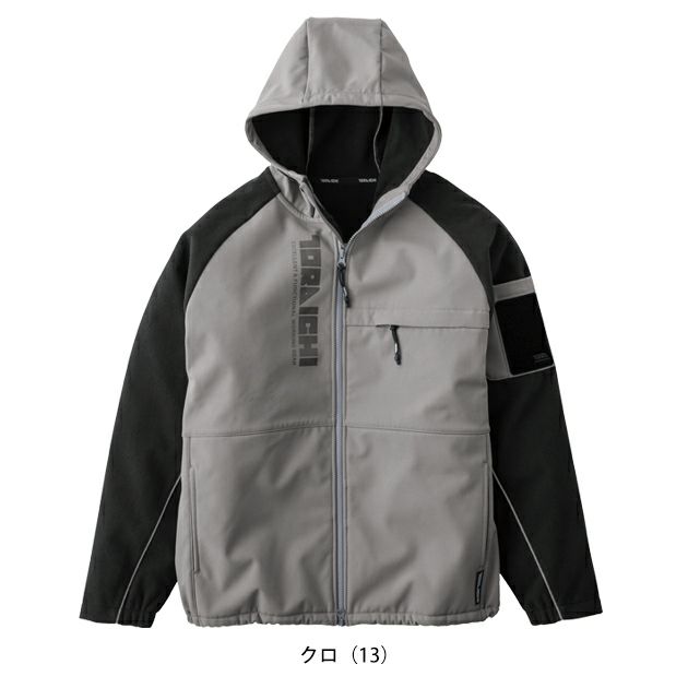 寅壱 7941-652 防寒作業服 防寒着 ボンディングフルジップパーカー S～4L