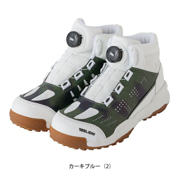 寅壱 0288-965 安全靴 ダイヤル式ミッドカットスニーカー