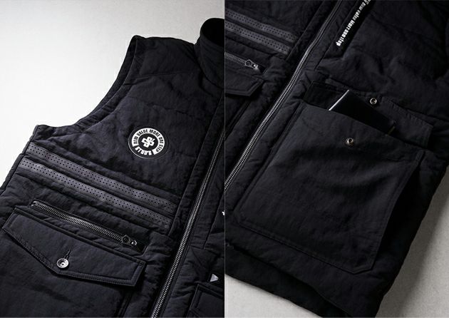 スタッズ STUD'S S5416 防寒作業服 防寒着 マルチポケット防寒ベスト(中綿入り)