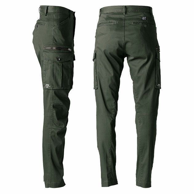 アイズフロンティア 7852 秋冬作業服 作業着 3Dストレッチコットンカーゴパンツ