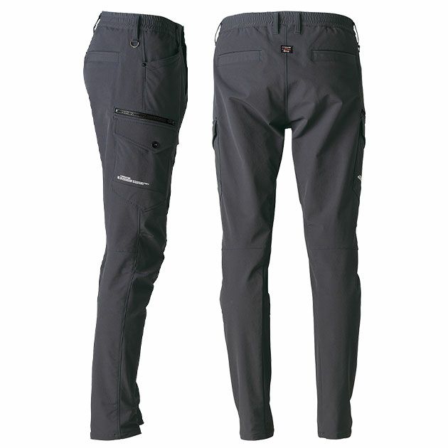 アイズフロンティア 3702 秋冬作業服 作業着 A.D.ストレッチナイロンカーゴパンツ