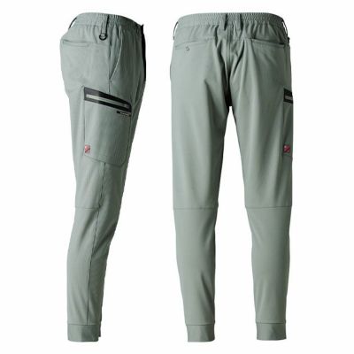 アイズフロンティア 3983 秋冬作業服 作業着 A.D.ストレッチバックワッフルジョガーパンツ