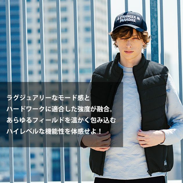 アイズフロンティア 9157 防寒作業服 防寒着 アルミ保温・アルティメットヒートハイブリッド防寒ベスト