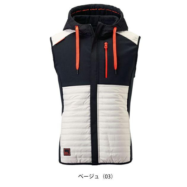 アペックスウィン APEX WIN 63000 防寒作業服 防寒着 ピンソニックフードベスト