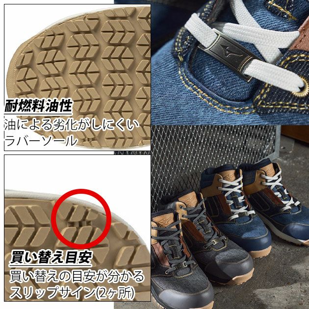 ミズノ F1GA2516 安全靴 オールマイティ LSII 11M 2025年限定モデル