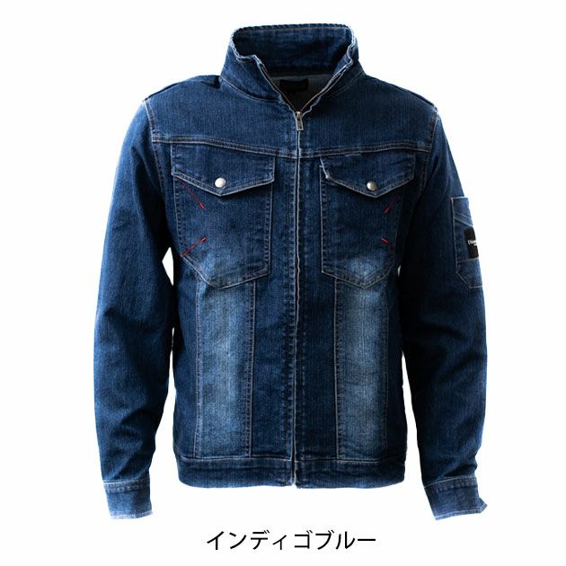 ディノベーション Dinnovation 180001S 通年作業服 作業着 デニムジャケット