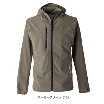 イーブンリバー EVENRIVER GR1008 秋冬作業服 作業着 コーデュラストレッチパーカー