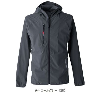 イーブンリバー EVENRIVER GR1008 秋冬作業服 作業着 コーデュラストレッチパーカー