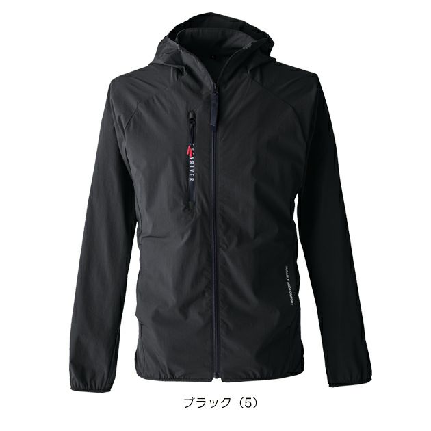 イーブンリバー EVENRIVER GR1008 秋冬作業服 作業着 コーデュラストレッチパーカー