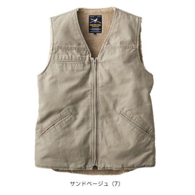 イーブンリバー EVENRIVER R605 防寒作業服 防寒着 コットン裏ボアベスト