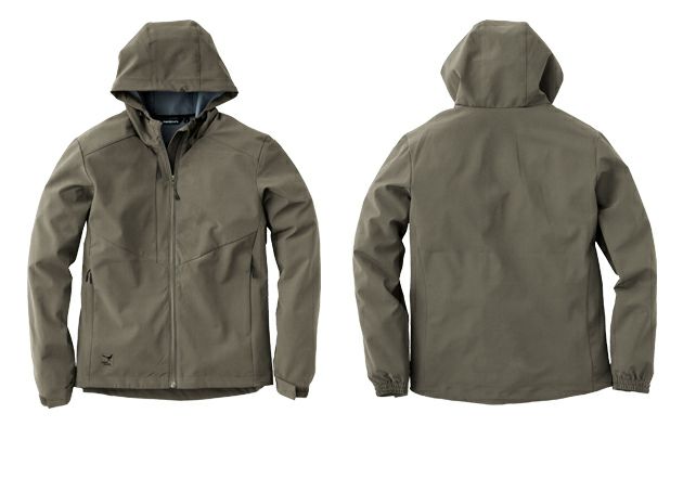 イーブンリバー EVENRIVER R058 秋冬作業服 作業着 ライトシェルストレッチパーカー