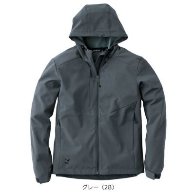 イーブンリバー EVENRIVER R058 秋冬作業服 作業着 ライトシェルストレッチパーカー