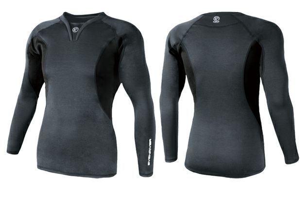 イーブンリバー EVENRIVER GTV16 秋冬インナー 作業着 ヒートボディＶネック