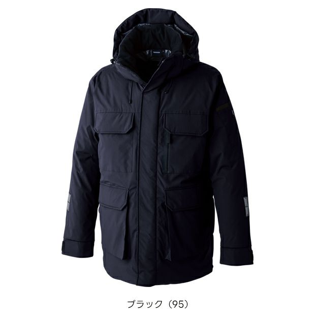 TSデザイン TSDESIGN 1927 防寒作業服 防寒着 リフレクティブファイバーダウンコート S～4L