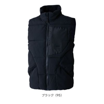 TSデザイン TSDESIGN 55328 防寒作業服 防寒着 ニッカーズファイバーダウンベスト 5L～6L
