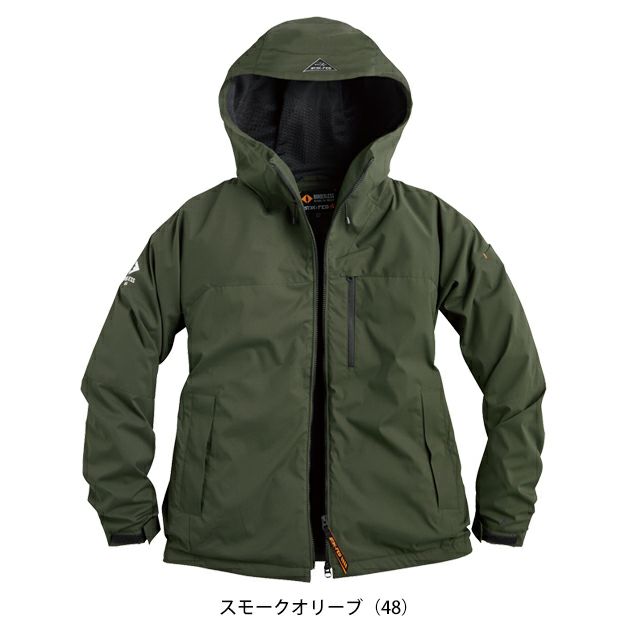 シンメン 07580 防寒作業服 防寒着 ウォームエアテックフーディ S～4L