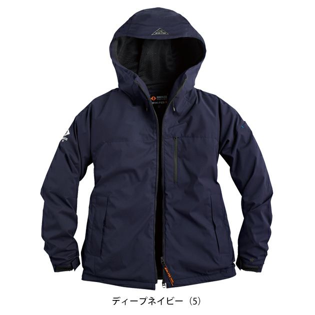 シンメン 07580 防寒作業服 防寒着 ウォームエアテックフーディ 5L