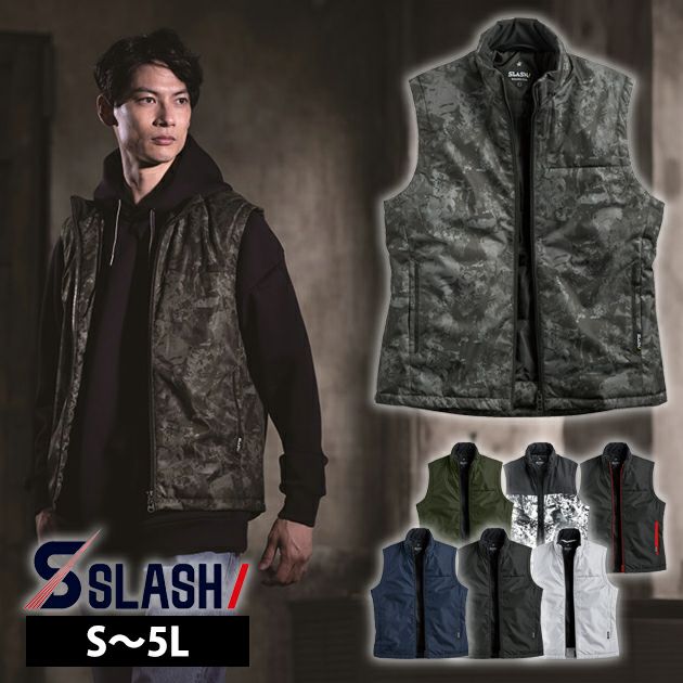 シンメン 01501 防寒作業服 防寒着 ライトウォームベスト 5L