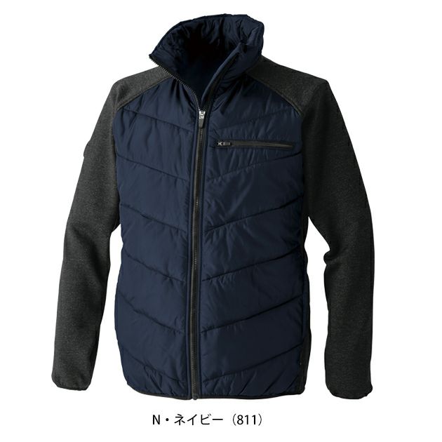 中国産業 HOP SCOT 710018 防寒作業服 防寒着 デュアルムーブ 中わたストレッチジャケット SS～4L