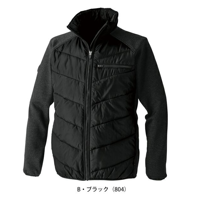 中国産業 HOP SCOT 710018 防寒作業服 防寒着 デュアルムーブ 中わたストレッチジャケット SS～4L