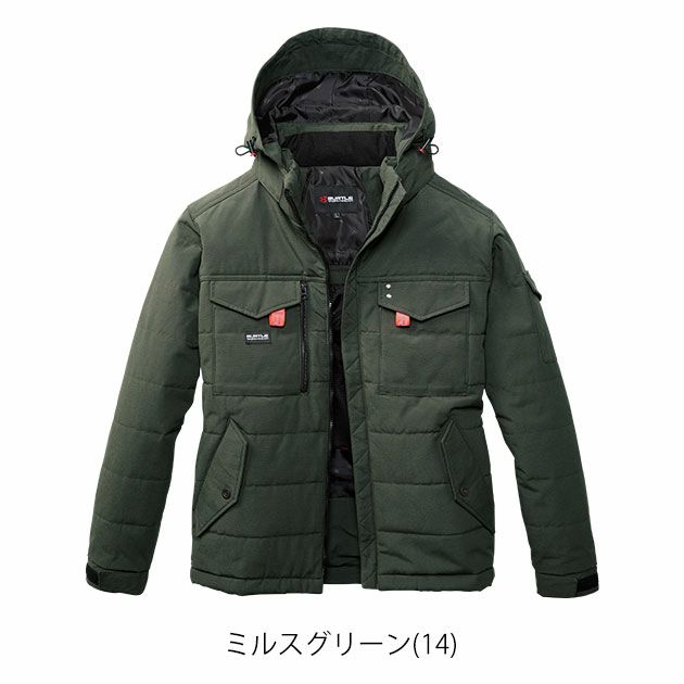 バートル BURTLE 5050 防寒作業服 防寒着 防寒ジャケット 2025年新作（ユニセックス） 3XL