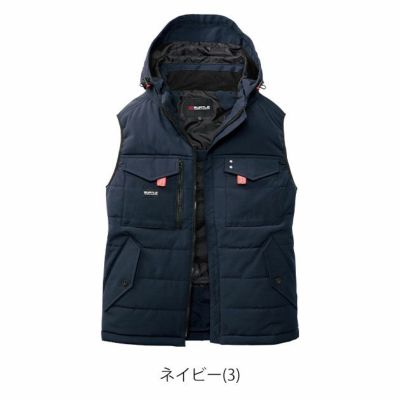 バートル BURTLE 5054 防寒作業服 防寒着 防寒ベスト 2025年新作（ユニセックス） 3XL